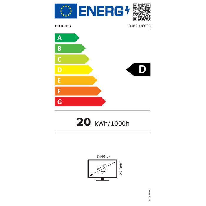 Philips 34B2U3600C, 34" Curved 1500R, VA, WLED, 3440x1440@120Hz, 4ms GtG, 300cd m/2, 3500:1, 50M:1 DCR, Adaptive Sync, FlickerFree, SoftBlue, 5Wx2, Tilt, Height Adjust, Swivel, HDMI, DP, USB hub
