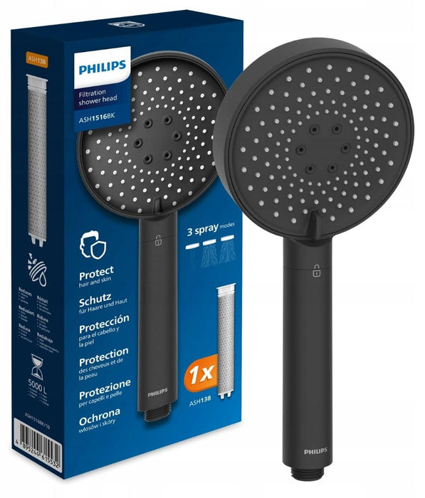Shower head with filter ASH1516BK/10