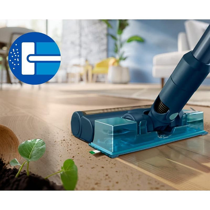 Cordless vacuum cleaner for dry and wet cleaning PHILIPS XC5244/10