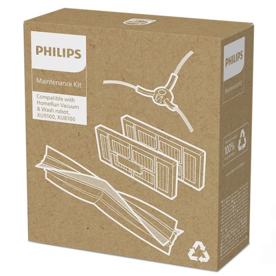 Original replacement kit for PHILIPS HomeRun 9000 series robot vacuum cleaner