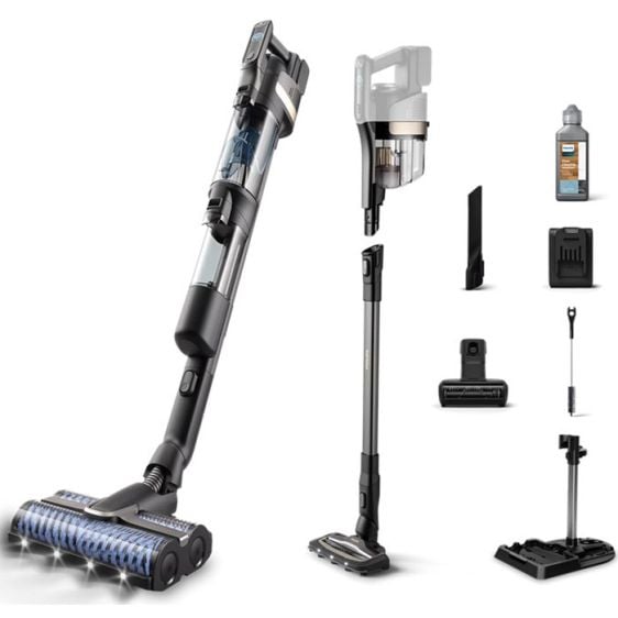 Vacuum cleaner PHILIPS AquaTrio Cordless XW9465/11, 2 batteries
