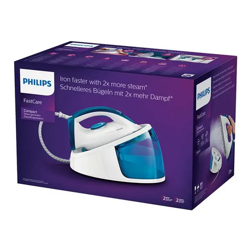 PHILPS System iron Max. 5.2 bar up to 120g steam booster - Парни ютии и парогенератори<<<Уреди за гладене и