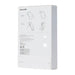 Phone case Baseus Magnetic Crystal Clear for iPhone 12 (transparent) with all-tempered-glass screen protector