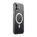 Phone case Baseus Magnetic Crystal Clear for iPhone 12 (transparent) with all-tempered-glass screen protector