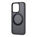 Phone Case Baseus SkyRing Magnetic with Stand for iP 15 Pro + tempered-glass and cleaning kit (black) - Protective