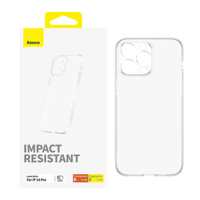 Phone Case for iP 14 PRO Baseus OS-Lucent Series (Clear) - Protective cases for smartphones<<<Cases<<<GSM