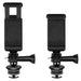 Phone/Sports Camera Holder with Adapter - Black - Photo accessories<<<HurtelXML