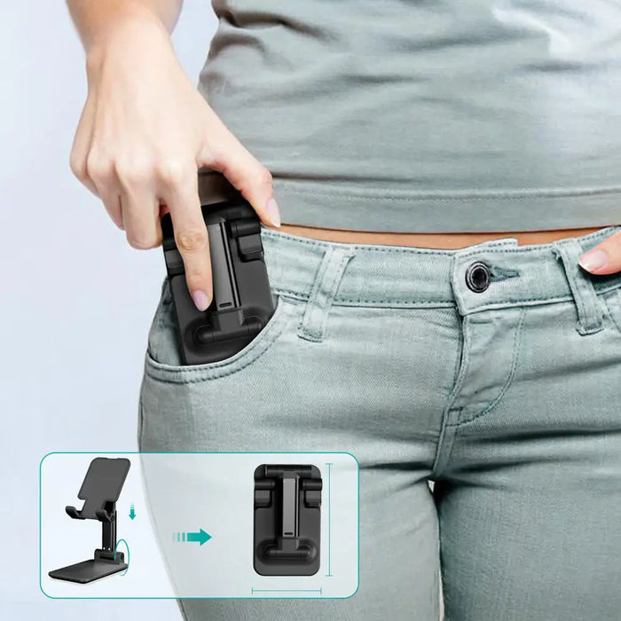 Phone stand Choetech H88-BK (black) - Cell phone holders<<<HurtelXML&&&Bases and stands<<<stands<<<tripods<<<Selfie