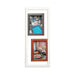 PHOTO FRAME COLLAGE FOR 2 PHOTOS NOVA DEKOR 23X56 CM WHITE - Рамки и клипс<<<Декорации<<<Мебели и интериор<<<Praktiker