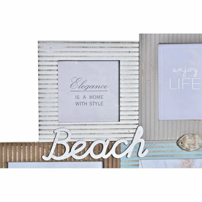 Photo frame DKD Home Decor Beach 51 x 2 x 40,5 cm Wood Sailor - Декорация и Осветление<<<Дом Градина<<<BigBuy&&&Рамки