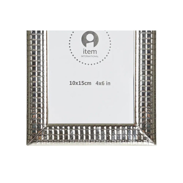 Photo frame DKD Home Decor Silver Metal Shabby Chic 12 x 2 x 17 cm - Декорация и Осветление<<<Дом