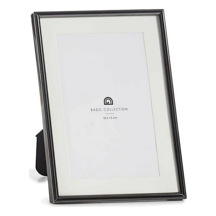 Photo frame Gift Decor Black Crystal Steel (12 Units) - Декорация и Осветление<<<Дом Градина<<<BigBuy&&&Рамки за