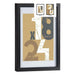 Photo frame Gift Decor Black Glass MDF Wood (6 Units) - Декорация и Осветление<<<Дом Градина<<<BigBuy&&&Рамки за