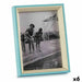Photo frame Gift Decor Blue White Crystal MDF Wood (6 Units) - Декорация и Осветление<<<Дом Градина<<<BigBuy&&&Рамки за