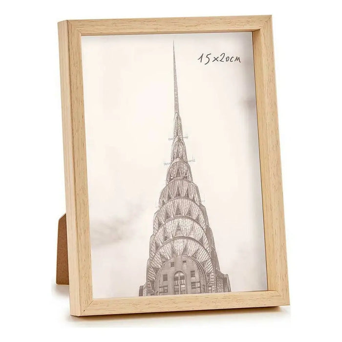 Photo frame Gift Decor Brown Natural Plastic (6 Units) - Декорация и Осветление<<<Дом Градина<<<BigBuy&&&Рамки за