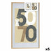 Photo frame Gift Decor Natural polystyrene Plastic MDF Wood 50 x 70 cm (6 Units) - Декорация и Осветление<<<Дом