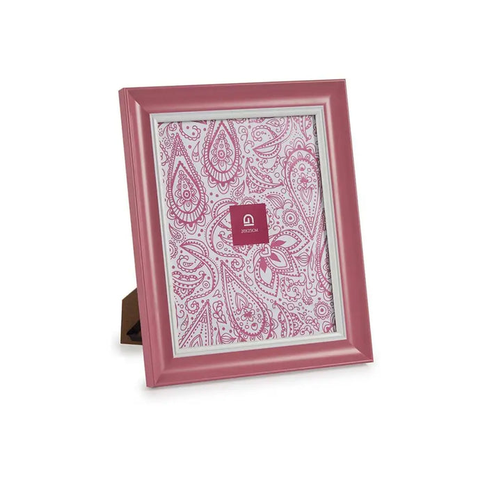 Photo frame Gift Decor Pink Crystal Plastic (6 Units) - Декорация и Осветление<<<Дом Градина<<<BigBuy&&&Рамки за