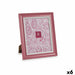 Photo frame Gift Decor Pink Crystal Plastic (6 Units) - Декорация и Осветление<<<Дом Градина<<<BigBuy&&&Рамки за