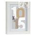 Photo frame Gift Decor White Glass MDF Wood (6 Units) - Декорация и Осветление<<<Дом Градина<<<BigBuy&&&Рамки за