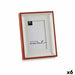Photo frame Gift Decor White Red Crystal Plastic (6 Units) - Декорация и Осветление<<<Дом Градина<<<BigBuy&&&Рамки за