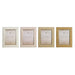 Photo frame Home ESPRIT Brown Beige Crystal polystyrene Scandinavian (4 Units) - Декорация и Осветление<<<Дом
