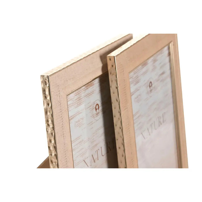 Photo frame Home ESPRIT Brown Beige Crystal polystyrene Scandinavian (4 Units) - Декорация и Осветление<<<Дом