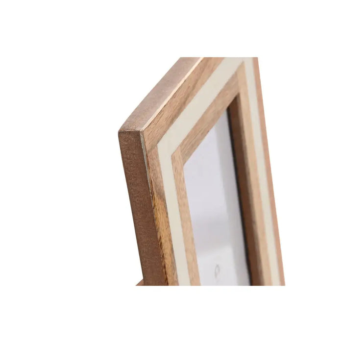 Photo frame Home ESPRIT White Natural Bone Mango wood Urban - Декорация и Осветление<<<Дом Градина<<<BigBuy&&&Рамки за