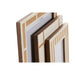 Photo frame Home ESPRIT White Natural Resin Bone (3 Units) - Декорация и Осветление<<<Дом Градина<<<BigBuy&&&Рамки за