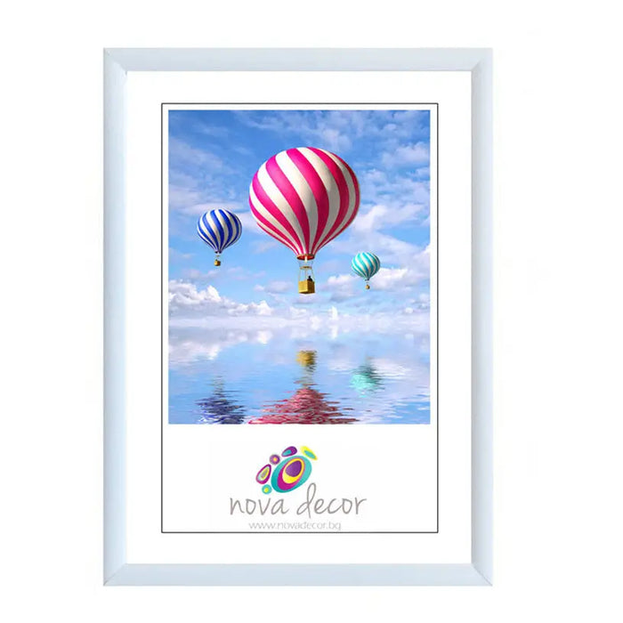 PHOTO FRAME WHITE 10X15 CM - Рамки и клипс<<<Декорации<<<Мебели и интериор<<<Praktiker