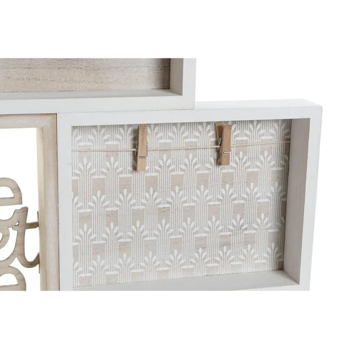 Photo Frame with Clamps DKD Home Decor MDF Wood Mediterranean 59 x 4 x 48 cm - Декорация и Осветление<<<Дом