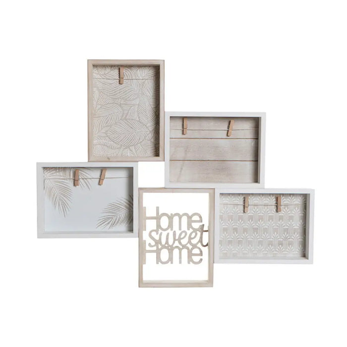 Photo Frame with Clamps DKD Home Decor MDF Wood Mediterranean 59 x 4 x 48 cm - Декорация и Осветление<<<Дом