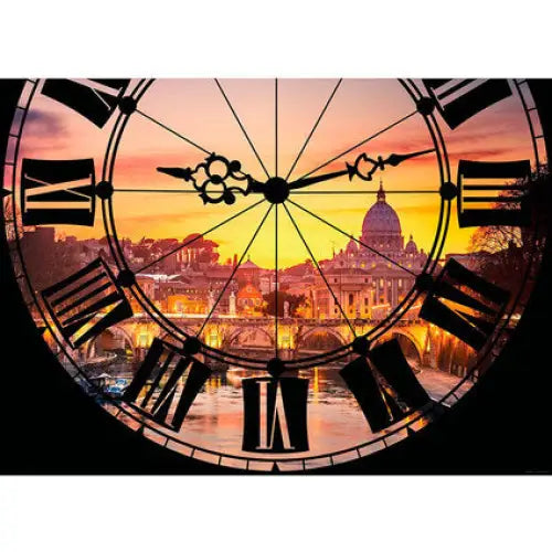 PHOTO WALLPAPER PREMIUM MAXI 160X110 CM. CLOCK - Фототапети<<<Тапети и фототапети<<<Мебели и