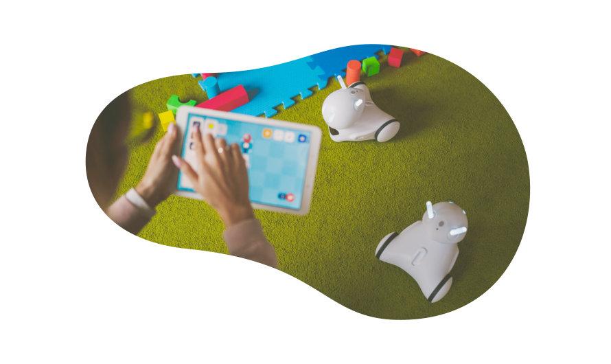 Robot toy for programming PHOTON EDU
