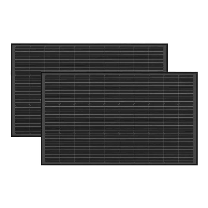Photovoltaic panel set 2x EcoFlow 100W (rigid structure) - Photovoltaic panels<<<Photovoltaic