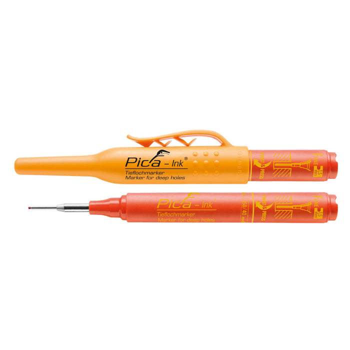 Marker Pica Red Permanent