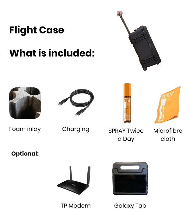 VR Expert Set 10 pcs. PICO Neo 3 VR glasses, case, router, tablet and accessories
