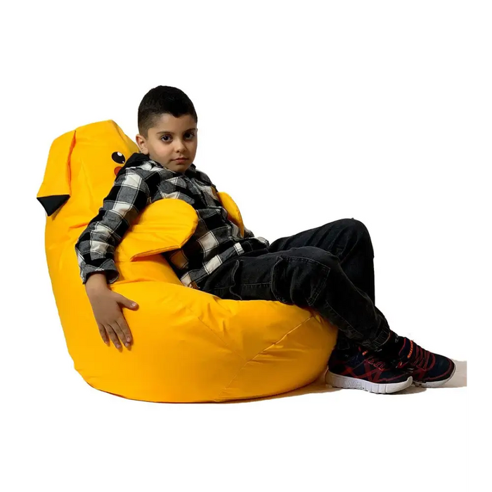 Pikachu yellow Sako bag pouffe XL 130 x 90 cm - Poufs for children/youthPUF-DZI<<<Poufs and footrestsPUF<<<ActionPL