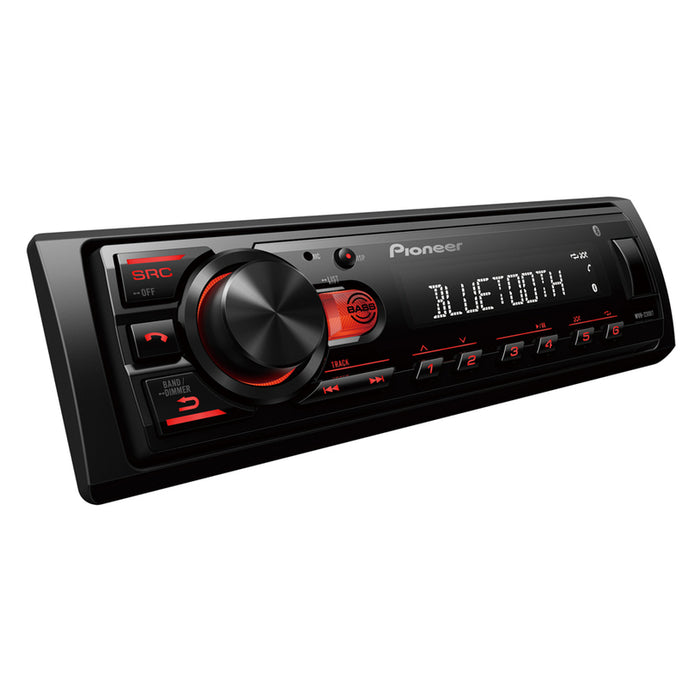 Auto Receiver PIONEER MVH-230BT BLUETOOTH, 4 X 50 W, USB