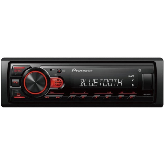 Auto Receiver PIONEER MVH-230BT BLUETOOTH, 4 X 50 W, USB