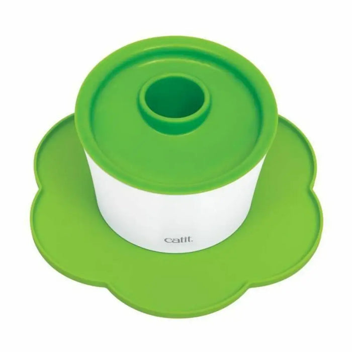 Place mat Catit Green Silicone Plastic Ø 30 cm - Домашни Животни<<<Дом Градина<<<BigBuy&&&Здраве и хигиена<<<Домашни