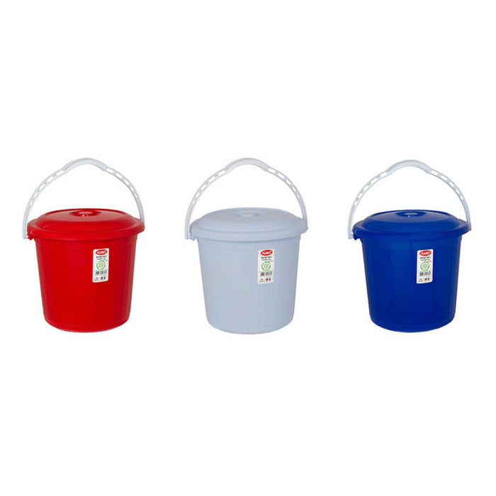 BUCKET WITH LID 10 L PLANET