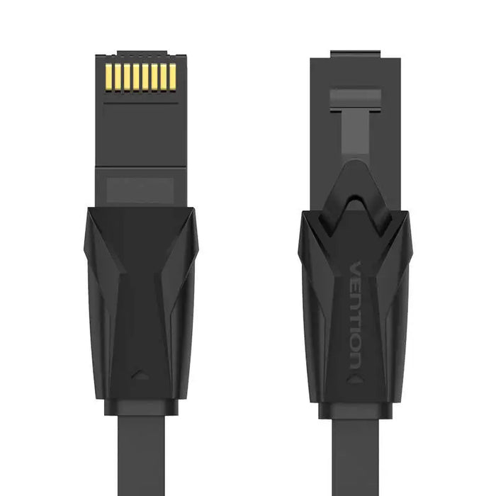 Płaski kabel sieciowy UTP CAT6 Vention IBABL RJ45 Ethernet 1000Mbps 10m Czarny - Network cables<<<Cables<<<IT