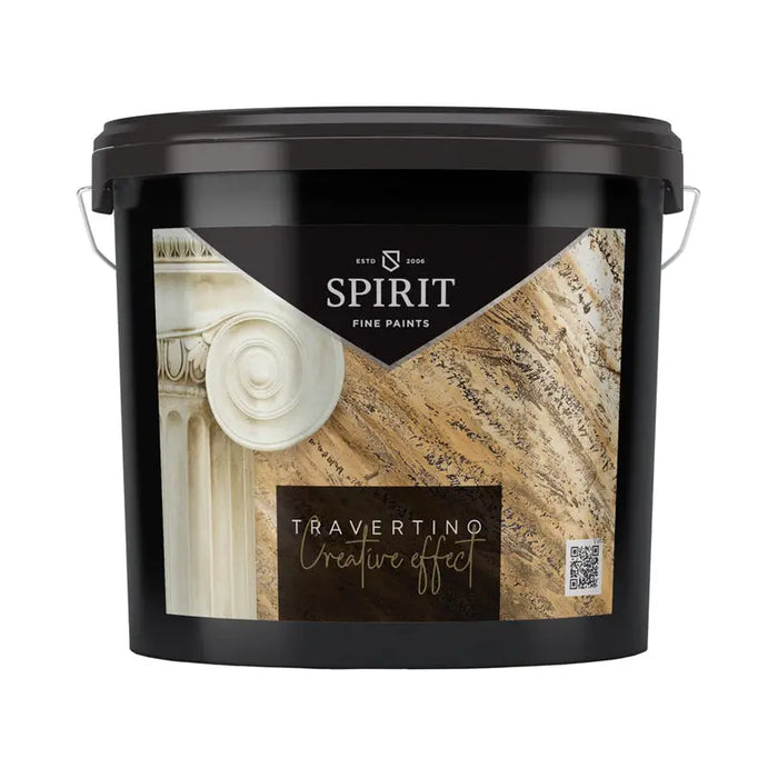 PLASTER TRAVERTINO CREATIVE EFFECT 20 KG SPIRIT - Декоративни покрития<<<Интериорни бои<<<Подови и стенни