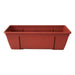 PLASTIC BOX 50CM WITH HOOKS AND DRAINAGE ANVERSA - Сандъци<<<Саксии кашпи и