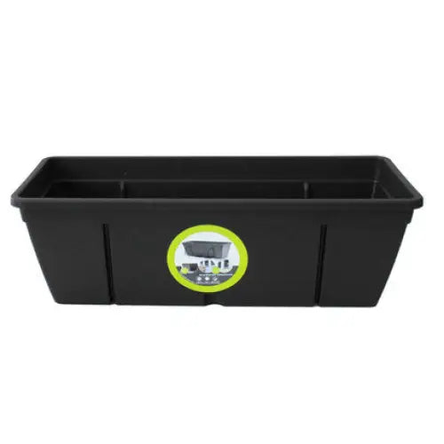 PLASTIC BOX 50CM WITH HOOKS AND DRAINAGE ANVERSA - Сандъци<<<Саксии кашпи и