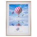 PLASTIC PHOTO FRAME A4 21X29.7 CM. GOLDEN - Рамки и клипс<<<Декорации<<<Мебели и интериор<<<Praktiker