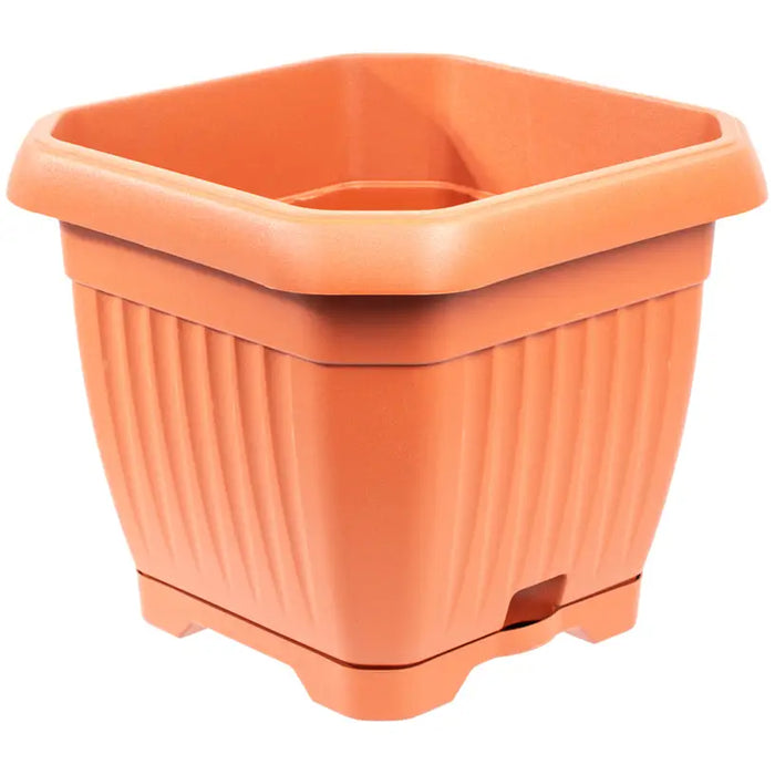 PLASTIC POT 25X25CM RECA PLAST GAIA - Саксии<<<Саксии кашпи и цветарници<<<Градина<<<Praktiker