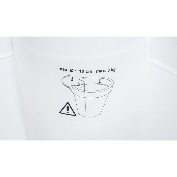 PLASTIC POT Φ23.5CM FOR DRAIN PIPE - Саксии<<<Саксии кашпи и цветарници<<<Градина<<<Praktiker