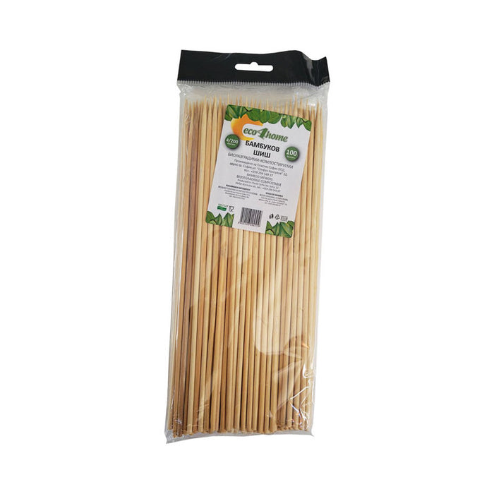BAMBOO CONES 25 CM 100PCS PLASTIC SOFIA