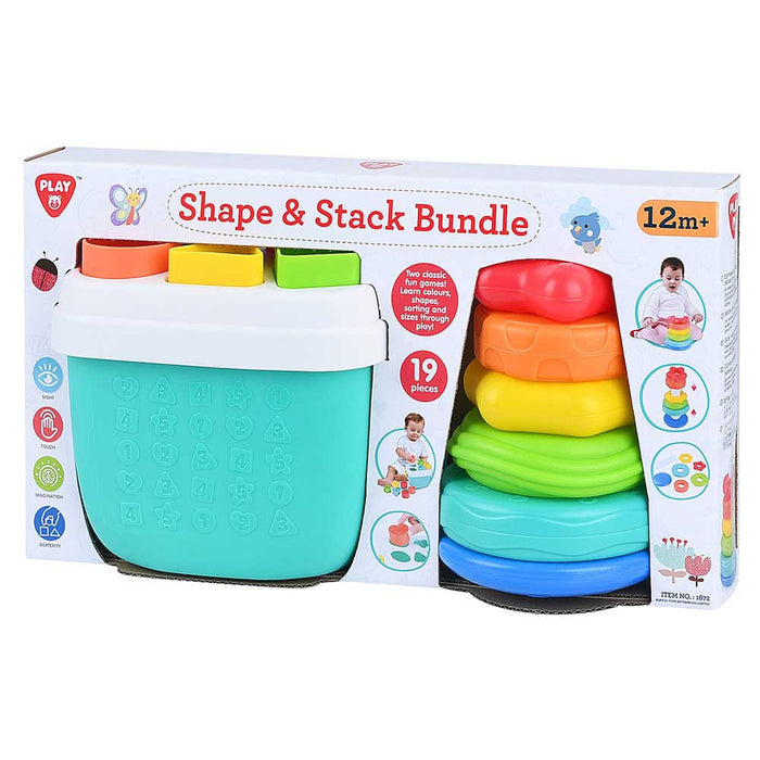 PLGo Baby Rings and Shape Sorter